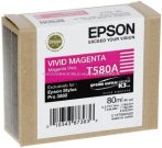 Epson T580A Patron Vivid Magenta 80ml (Eredeti) 	C13T580A00