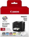Canon PGI-2500XL Tintapatron Multipack 1x70,9 ml + 3x19,3 ml