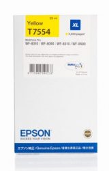 Epson T7554 Patron Yellow 4K (Eredeti) Termékkód: C13T755440