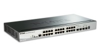 D-Link-28-Port-Gigabit-Stackable-SmartPro-PoE-Switch-including-2-SFP-ports-and-2