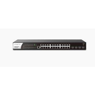   DrayTek VigorSwitch P2282x 28-Port L2+ Managed 10G PoE Switch