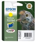   Epson T0794 Patron Yellow 11ml (Eredeti) Termékkód: C13T07944010