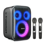   Tronsmart HALO 200 (120W, 2-Mic, Karaoke), Fekete, hangszóró