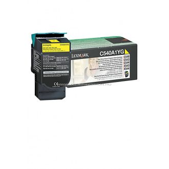 Lexmark-C54xX54x-Return-Toner-Yellow-1K-Eredeti-C540A1YG-