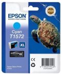 Epson T1572 Patron Cyan 26ml (Eredeti) Stylus Photo R3000 
