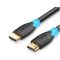 Vention HDMI (8K, szövet, fekete), 2m, kábel ALGLG (RR)