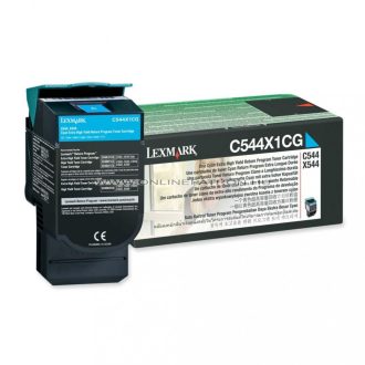 Lexmark-C544X544-Extra-High-Return-Toner-Cyan-4K-Eredeti-C544X1CG-