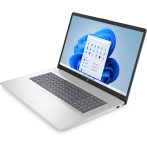   HP Laptop 17-cn3004nh, Windows 11 Home, 17.3", IntelR CoreT i3, 8GB RAM, 512GB SSD-meghajtó, FHD, Természetes ezüst, numerikus billentyűzet háttér világítással,