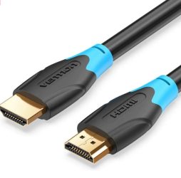 Vention HDMI 1.4, (fekete), 10m, kábel