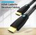 Vention HDMI ( aktív, fekete), 2m, kábel