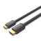 Vention mini HDMI/M -> HDMI/M (4K,HD, fekete), 2m, kábel