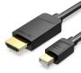   Vention HDMI/M -> HDMI/F (8K,hosszabbító, fekete), 1,5m, kábel
