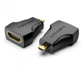 Vention micro HDMI/M -> HDMI/F (4K,fekete), adapter