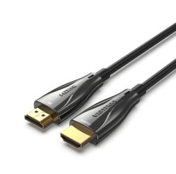 Vention HDMI/M -> HDMI/M HD, (8K, optikai kábel, fekete, 1080P@160Hz /2K@144Hz /4K@120Hz / 8K@60Hz, Átviteli sebesség: 48Gbps), 80m, kábel