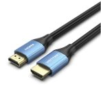 Vention HDMI/M -> HDMI/M (4K, HD, Alu, kék), 1m, kábel