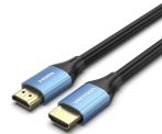 Vention HDMI/M -> HDMI/M (4K, HD, Alu, kék), 10m, kábel