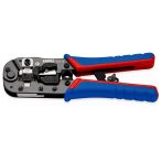   KNIPEX Krimpelő fogó RJ45 western csatlakozókhoz, 191 x 70 x 20 mm