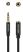 Vention 3.5mm jack/M -> 3.5mm/F , (hosszabbító,audio,fekete),  5m, kábel