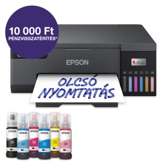 Epson EcoTank L8050 A4 színes tintasugaras fotónyomtató