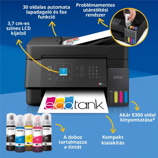Epson EcoTank L5390 színes tintasugaras multifunkciós nyomtató