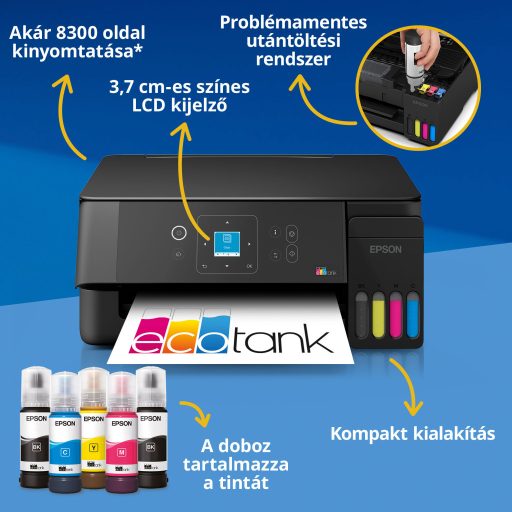 Epson EcoTank L3361W színes tintasugaras multifunkciós nyomtató