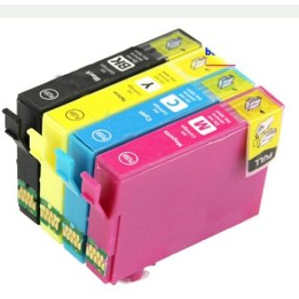 Utángyártott EPSON T02V4 Patron Yellow No.502 IK