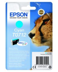 Epson T0712 Tintapatron Cyan 5,5ml Epson T0712 Tintapatron Cyan 5,5ml