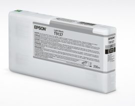 Epson T9137 Tintapatron Light Black 200ml