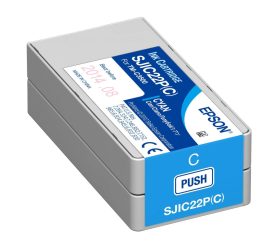 Epson SJIC22P(C) C3500 Tintapatron Cyan 32,5ml