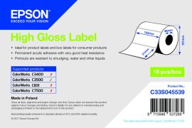 Epson magasfényű inkjet 102mm x 51mm 610 címke /tekercs Epson magasfényű inkjet 102mm x 51mm 610 címke /tekercs