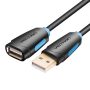   Vention USB-A 2.0/M -> USB-A 2.0/F 1m (hossz, PVC), kábel