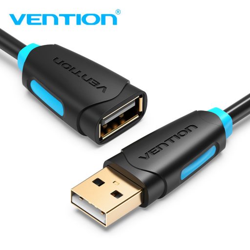 Vention USB-A 2.0/M -> USB-A 2.0/F 3m (hossz, PVC), kábel
