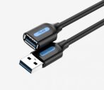   Vention USB-A 3.0/M -> USB-A 3.0/F,  (hosszabbító,PVC), 0,5m, kábel