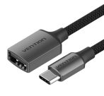   Vention USB-A 3.0 -> RJ45, (Gigabit Ethernet,szürke) 0,15m, adapter