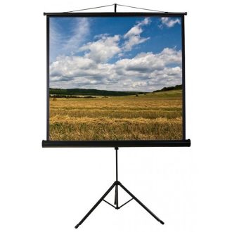   FUNSCREEN 72" (1:1) manuális hordozható vetítővászon (Tripod, Méret: 160x160 cm)