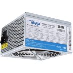 AKYGA Tápegység 500W, 12cm, 20+4