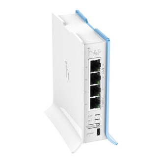   MIKROTIK Wireless Router hAP lite TC 4x100Mbps, Wi-Fi 4, Asztali, RB941-2ND-TC
