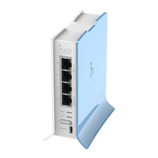 MIKROTIK Wireless Router hAP lite TC 4x100Mbps, Wi-Fi 4, Asztali, RB941-2ND-TC