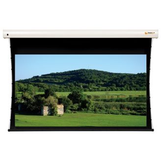   FUNSCREEN 110" (16:9) Premium Plus motoros vetítővászon (oldalfeszített, Méret: 269x147 cm, Látható méret: 243x137 cm)
