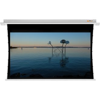   FUNSCREEN 92" (16:9) PREMIUM PLUS motoros Vetítővászon (álmennyezeti, oldalfeszített, Méret:229x124, Lát.méret: 203x114)