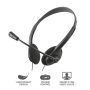   TRUST Fejhallgató mikrofonnal 21665 (Primo Chat Headset for PC and laptop)