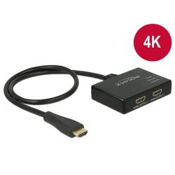 DELOCK Splitter HDMI 1x HDMI in > 2x HDMI out 4K 30Hz