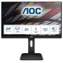   AOC IPS monitor 23.8" 24P1, 1920x1080, 16:9, 250cd/m2, 5ms, VGA/DVI/HDMI/DisplayPort/4xUSB, Pivot, hangszóró