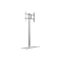 MULTIBRACKETS Padlóállvány, M Display Stand 180 Single Silver w. Floorbase (24-65", max.VESA: 700x400 mm, 50 kg)