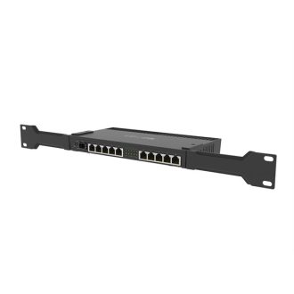   MIKROTIK Vezetékes Router 10x1000Mbps + 1xSFP+, Beltéri, RB4011IGS+RM
