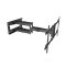 MULTIBRACKETS Fali konzol, M Universal Long Reach Arm 910mm HD, Dual (for LCD/LED panel, 50"-80", max.VESA: 800x400 mm)
