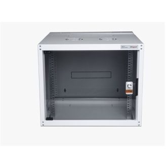   LEGRAND hálózati rack szekrény, 19' 16U SZÉL: 600 MÉLY: 600 MAG: 805 szürke egyrészes, üvegajtós készre szerelt MAX: 65