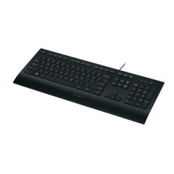 LOGITECH Billentyűzet - K280e Vezetékes USB, US