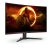 AOC Ívelt Gaming 240Hz VA monitor 31.5" C32G2ZE/BK, 1920x1080, 16:9, 300cd/m2, 1ms, 2xHDMI/DisplayPort