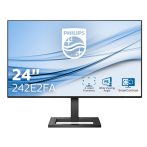   PHILIPS IPS monitor 23.8" 242E2FA, 1920x1080, 16:9, 300 cd/m2, 1ms, VGA/DisplayPort/HDMI, hangszóró